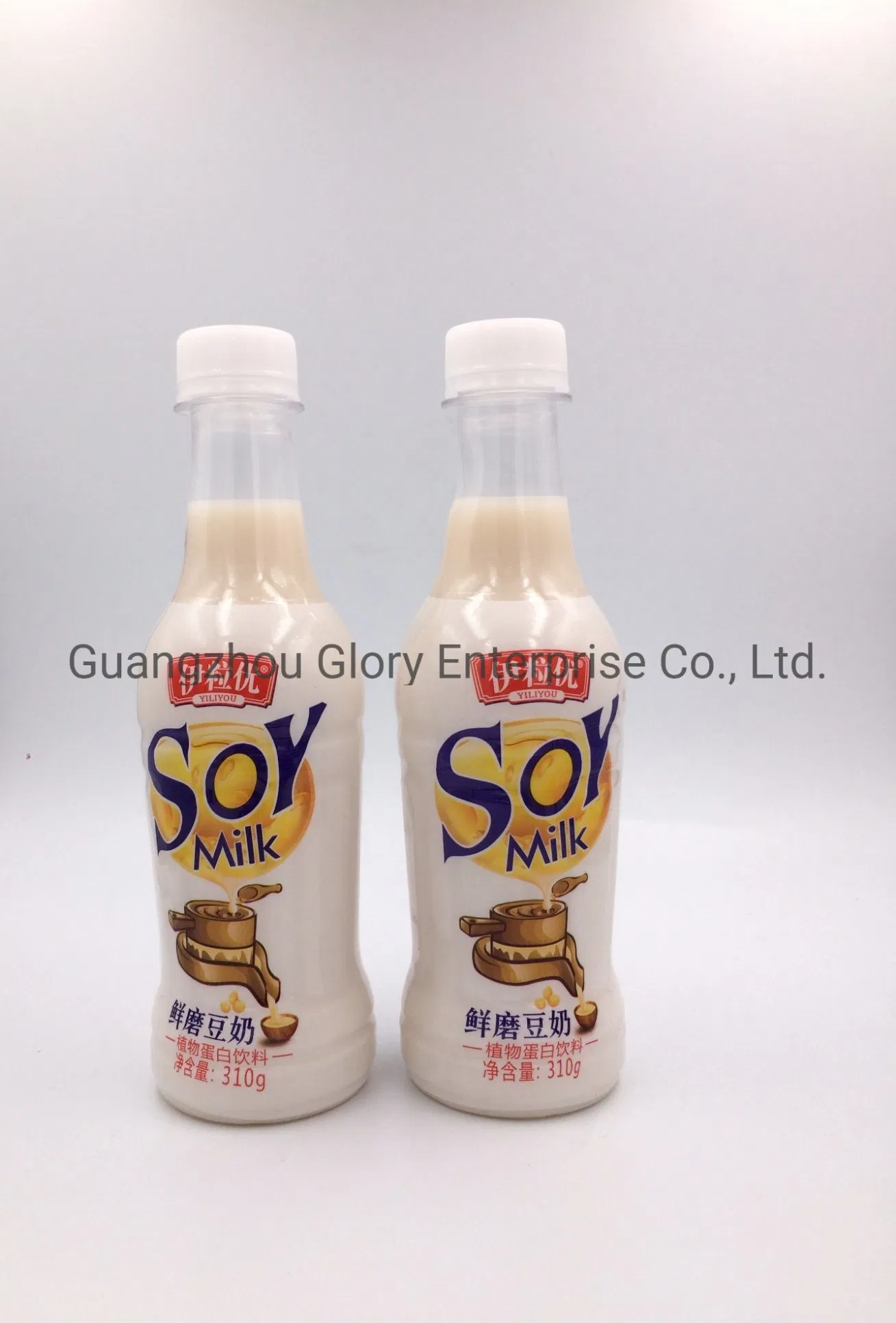310g P. P Bottle Soy Milk Health Food by Aseptic Cold Filling Without Nutrition Losta Rich in Protein