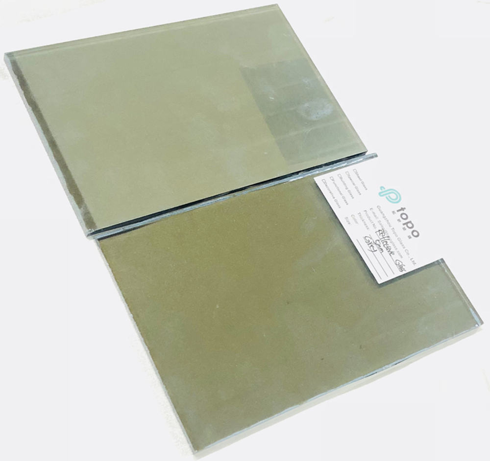 5mm 6mm 8mm 10mm 12mm Grey Coated Reflective Glass for Sample (R-G)