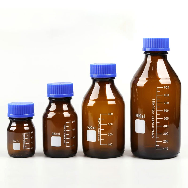 Laboratory Transparency Reagent Glass Bottle