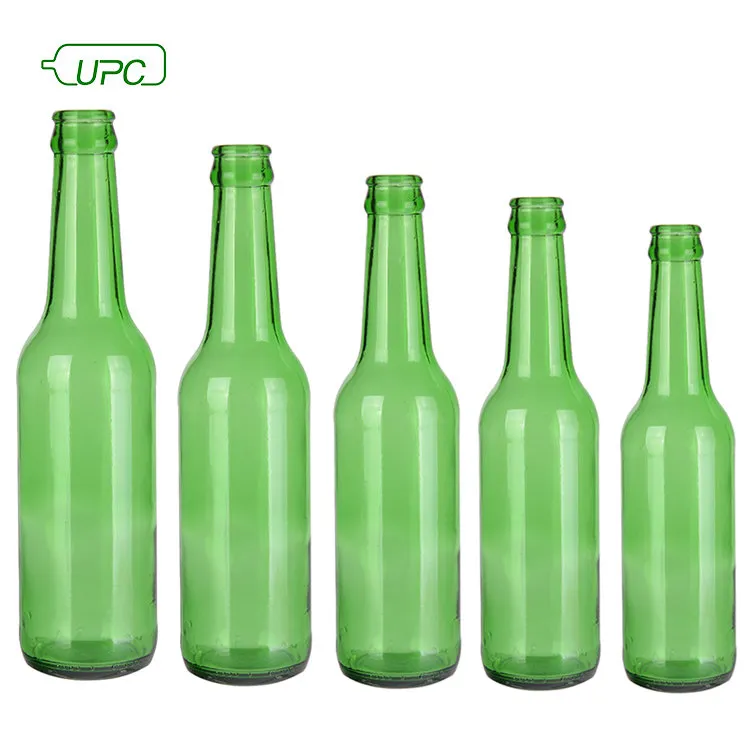 Green Beer Glass Bottle 1