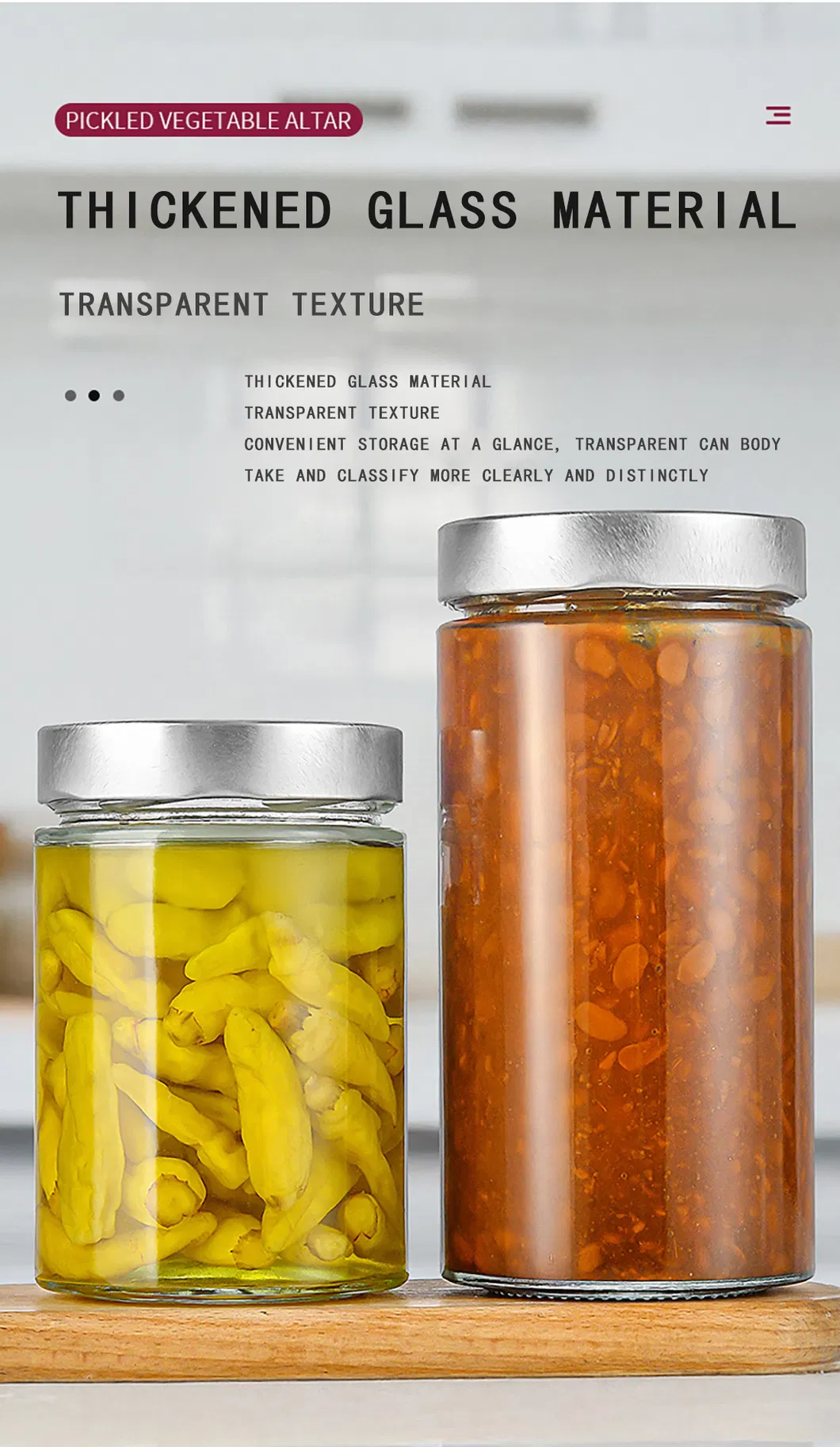 Glass Jar Sizes