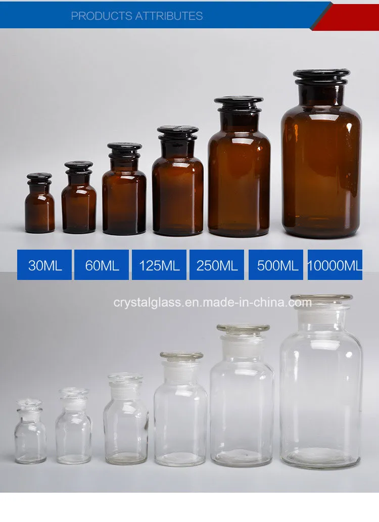 Amber Glass Bottle Dimensions