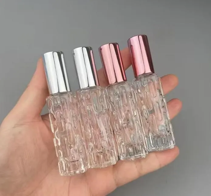 Glass perfume mist spray bottles