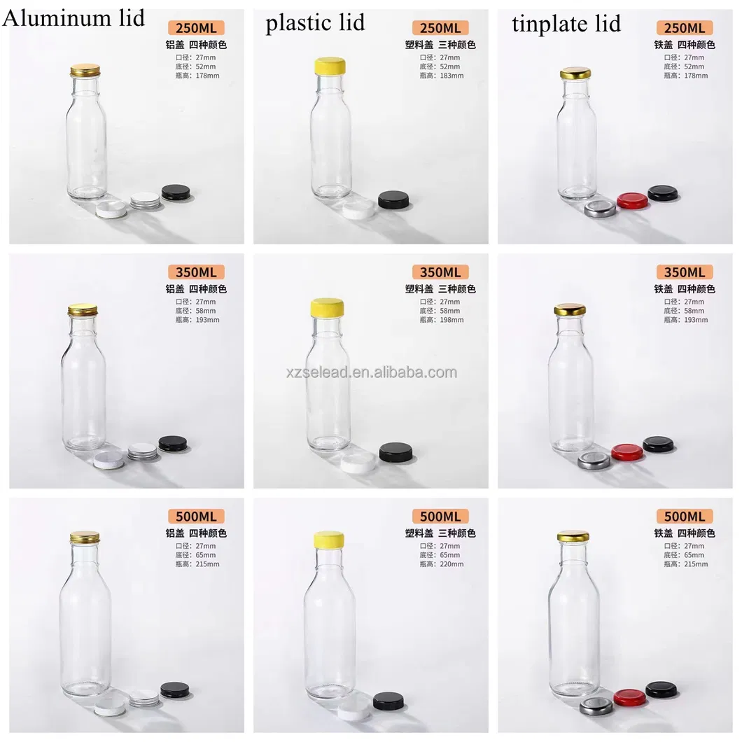 Glass Ketchup Bottle