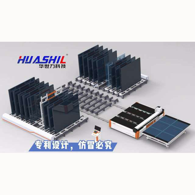 Multi-Function Automatic Glass Storage with CNC Glass Loading and Cutting Machine for Flat Glass