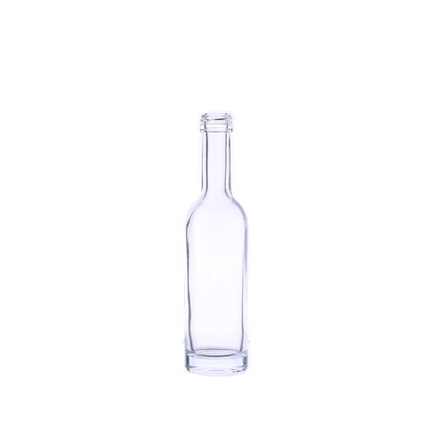 Recycled Cheap Price Round Wine Beverage Glass Liquor Bottle with Screw Cap