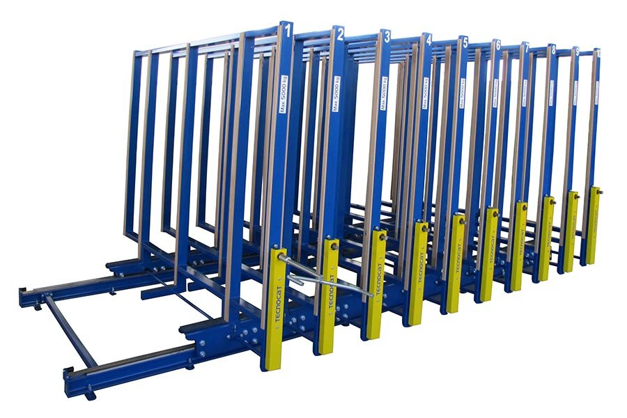 J Programmable Electric Glass Handling Unit Storage