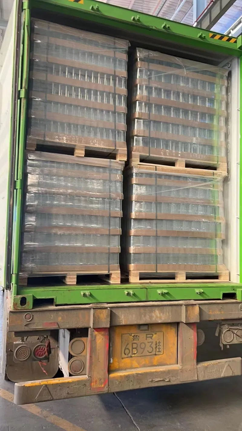 Round Glass Candle Jar Side View