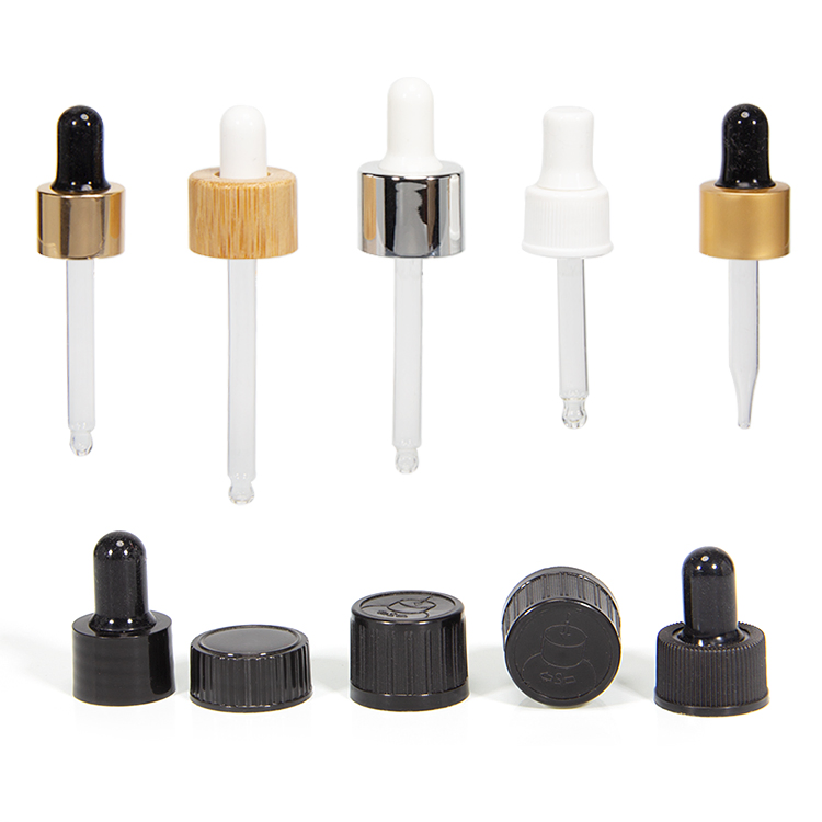 Clear Amber Blue Dropper Glass Bottle 5ml 10ml 15ml 20ml 30ml 50ml 100ml