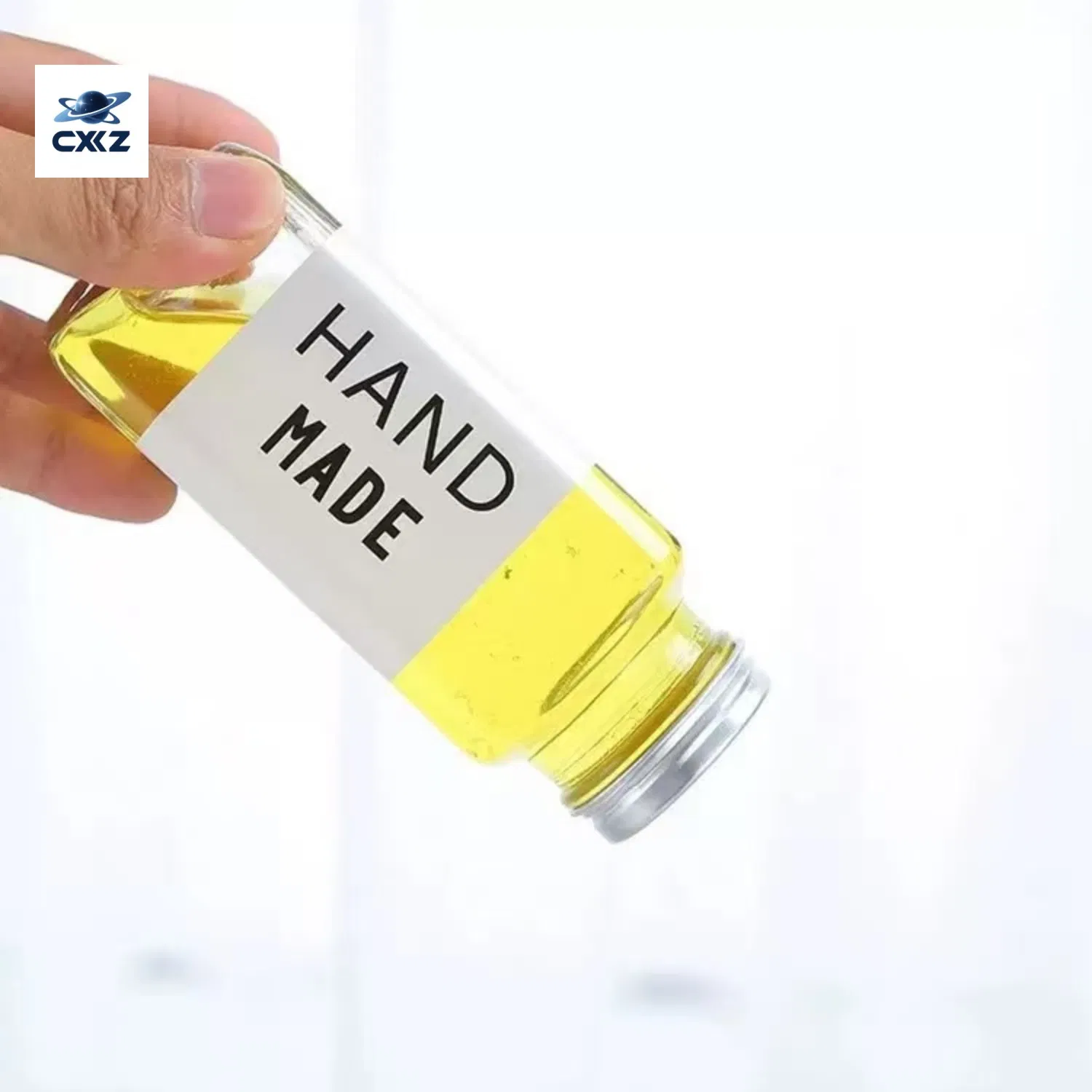 500ml Glass Juice Bottles with Lids Clear Reusable Drinks Containers for Juicing Smoothie and Homemade Beverages