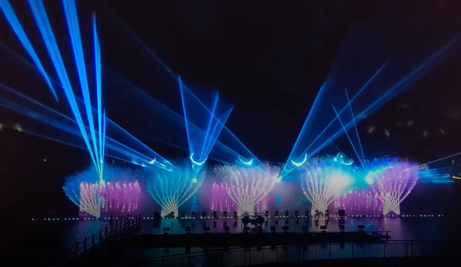 Suizhou Ginkgo Valley water show