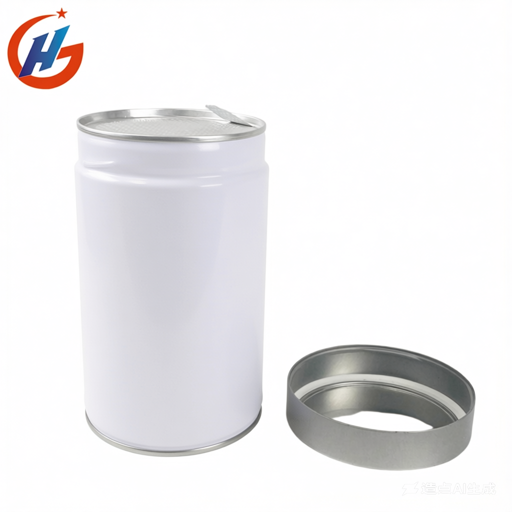 Round Nuts Tin Design 7
