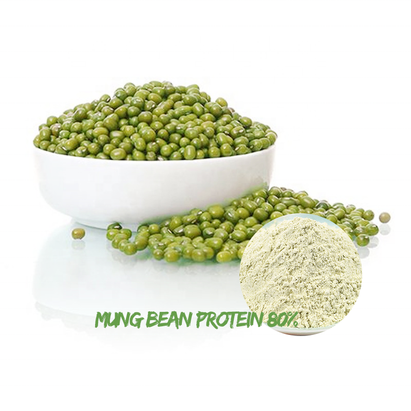 2023 Hot Selling Products Green Origin Mung Bean Protein Powder Mung Bean Protein Isolate 70% 80% 85% 95%