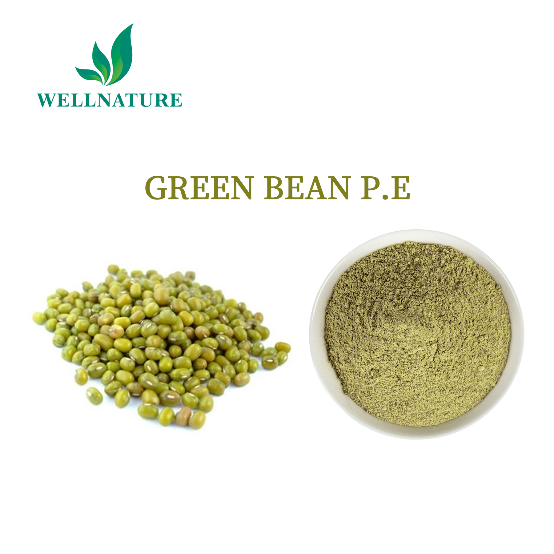 High Quality Mung Bean Peptide Powder Pure Mung Bean Extract Mung Bean Protein Powder