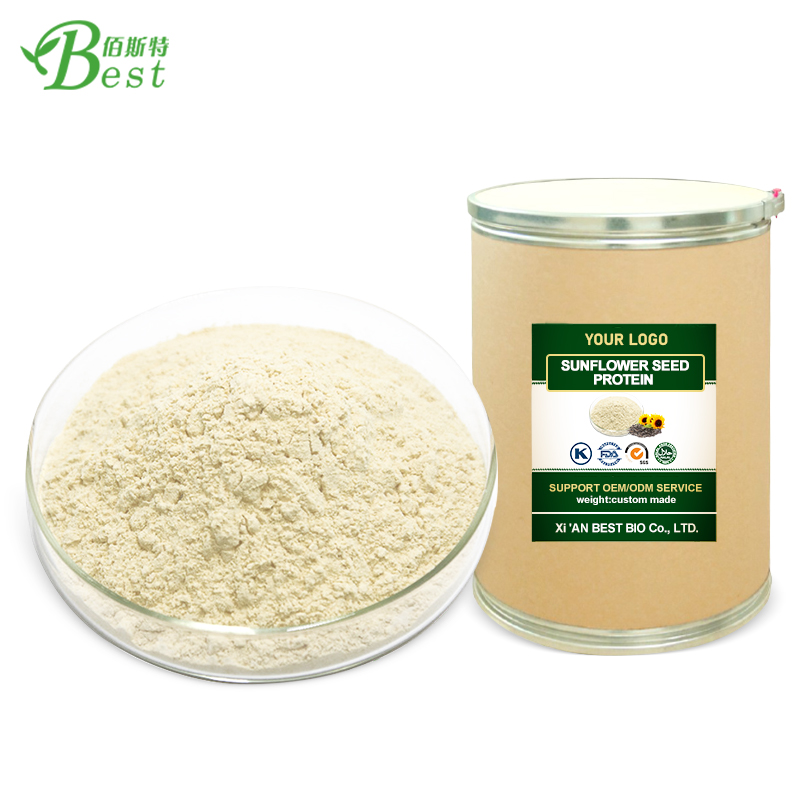 Sunflower seed protein application