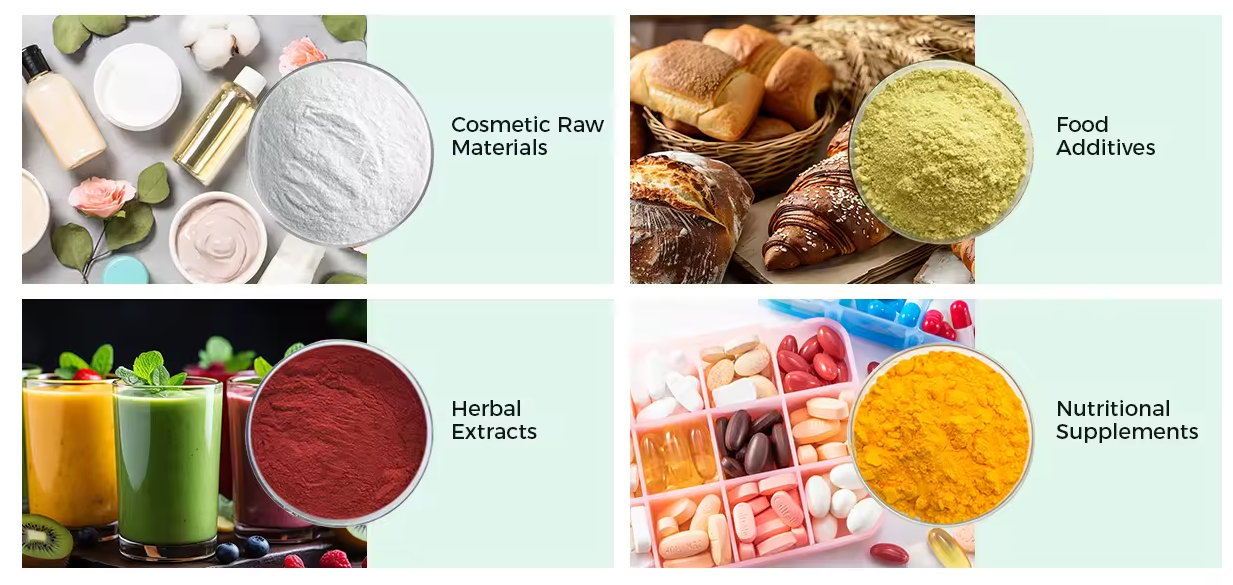 Wholesale Price Food-grade Supplement 80% Chickpea Protein Powder in Bulk Packaging