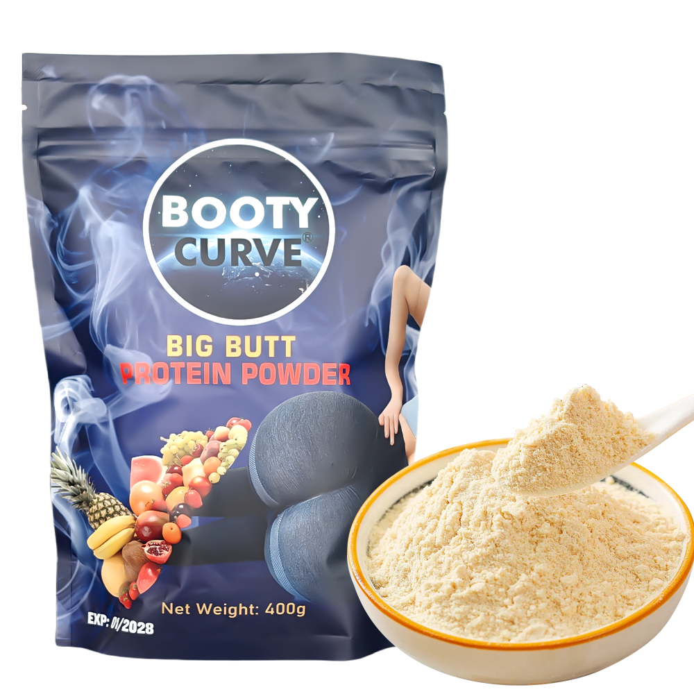 OEM/ODM Natural Herbal Maca Protein Powder For Butt Enlargement Wholesale Beauty Product For Big For Booty Curve