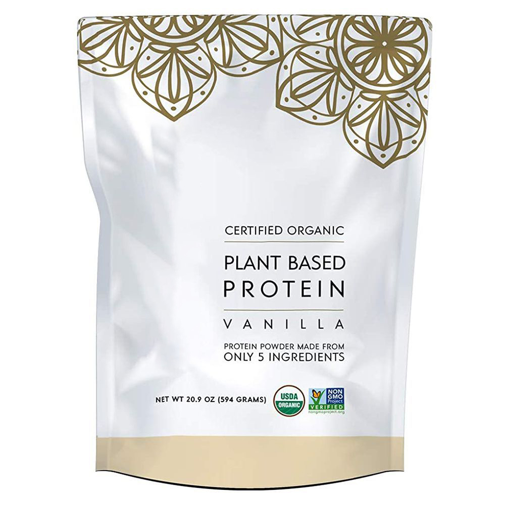 Organic Plant Based Protein Powder Raw Organic Vegan Protein Blend, 2.6 Pound, 30 Servings (Chocolate) Wholesale Private Label