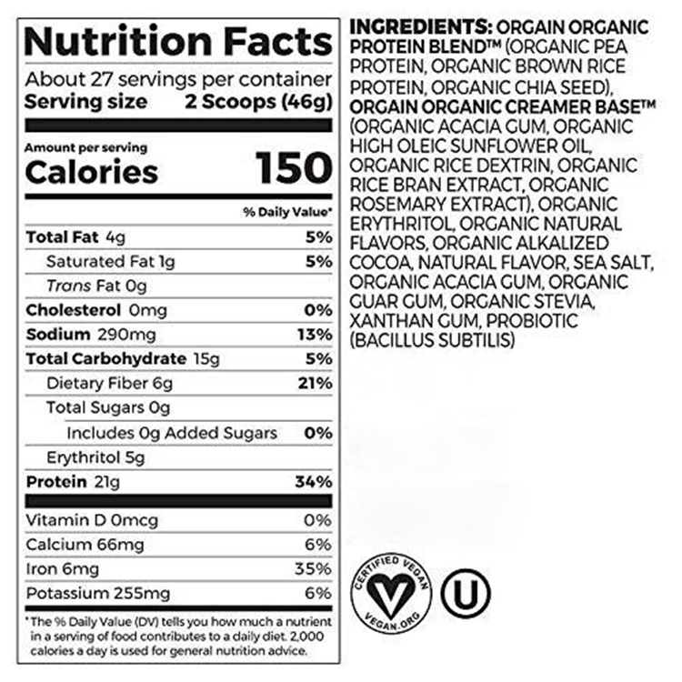 Plant Based Protein Powder 2