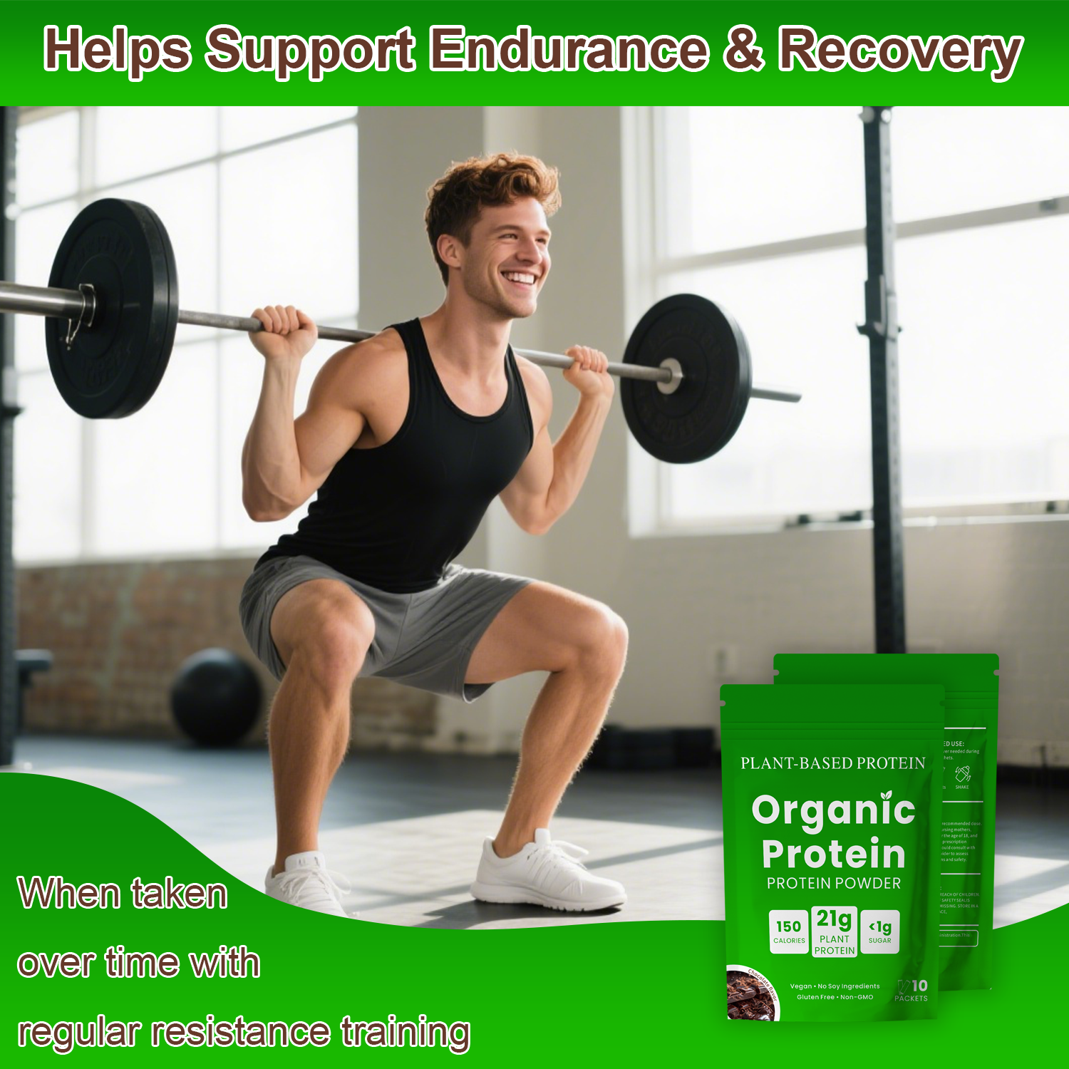OEM Wholesale Price Plant Organic Pea Protein Powder Soybean Protein Powder