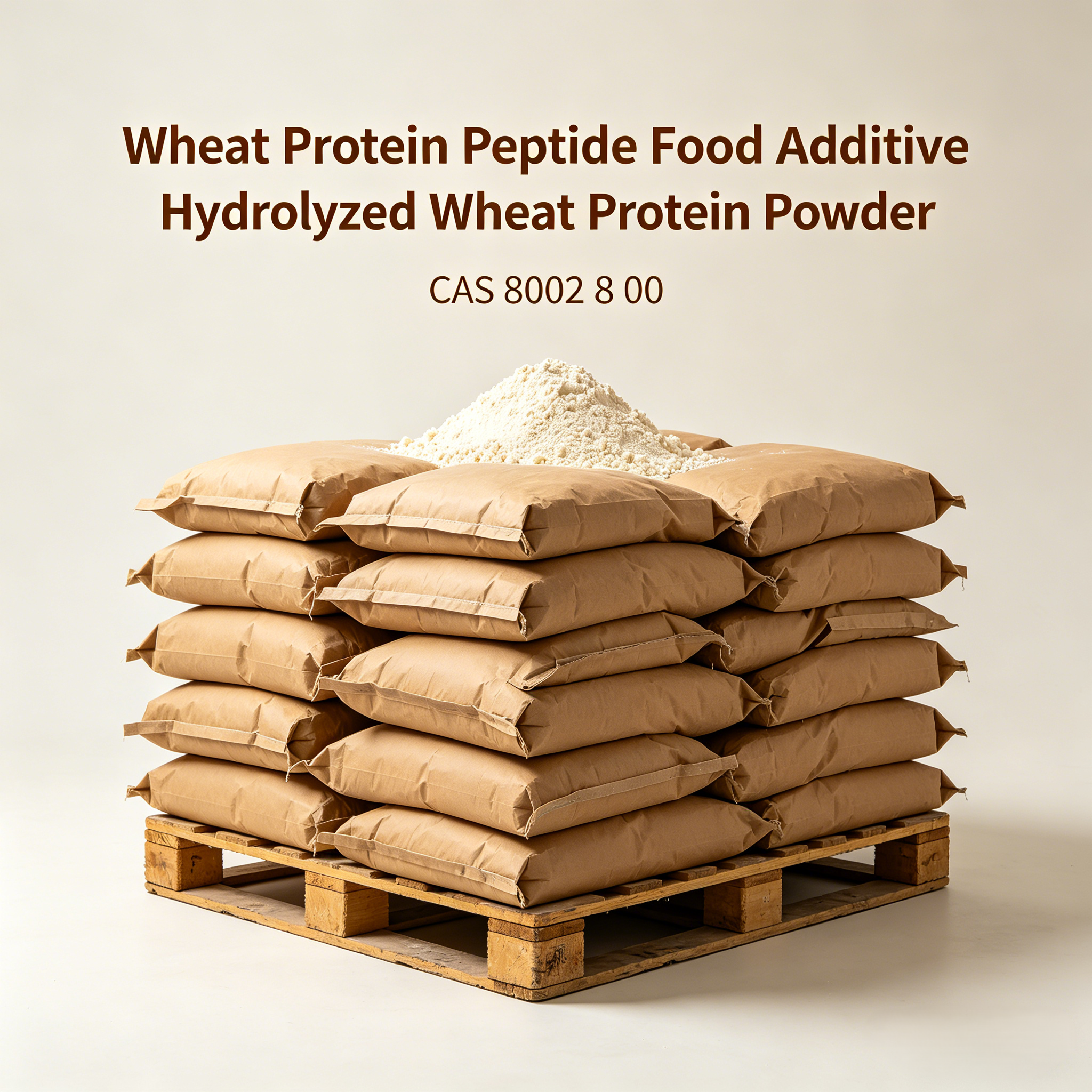 Wheat Protein Peptide Food Additive Hydrolyzed Wheat Protein Powder