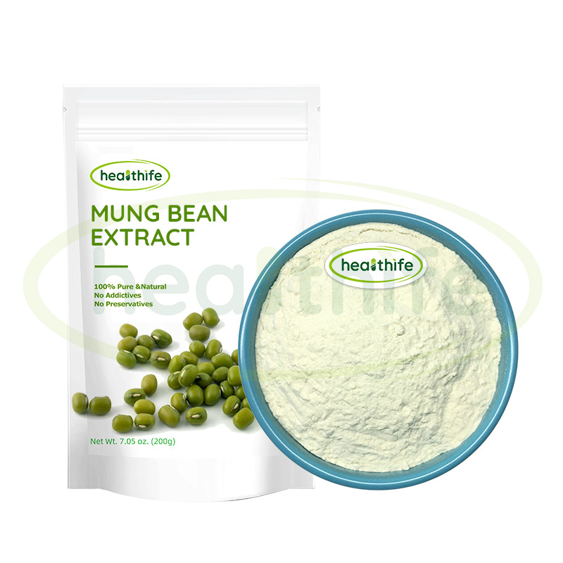 Healthife Organic Mung Bean Protein Isolate Powder 80% Green Mung Bean Extract