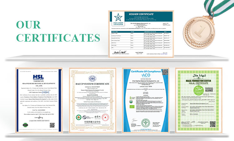 Certifications