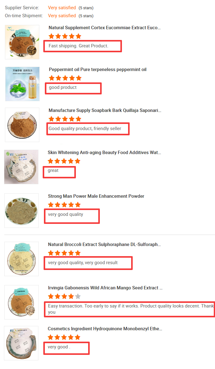 Buyer Reviews and Feedback
