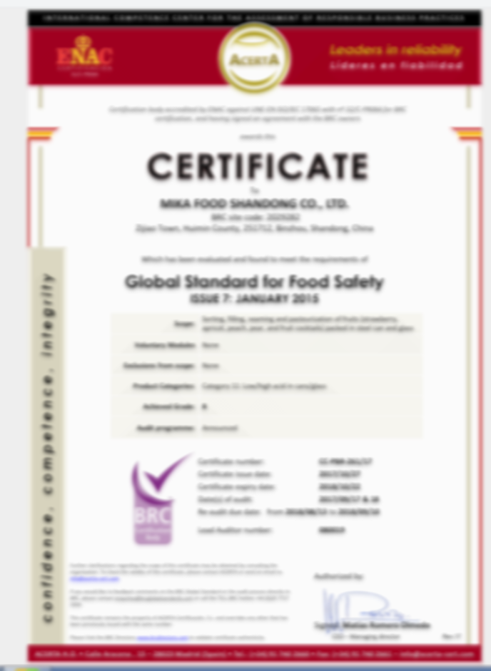 Certificate 1