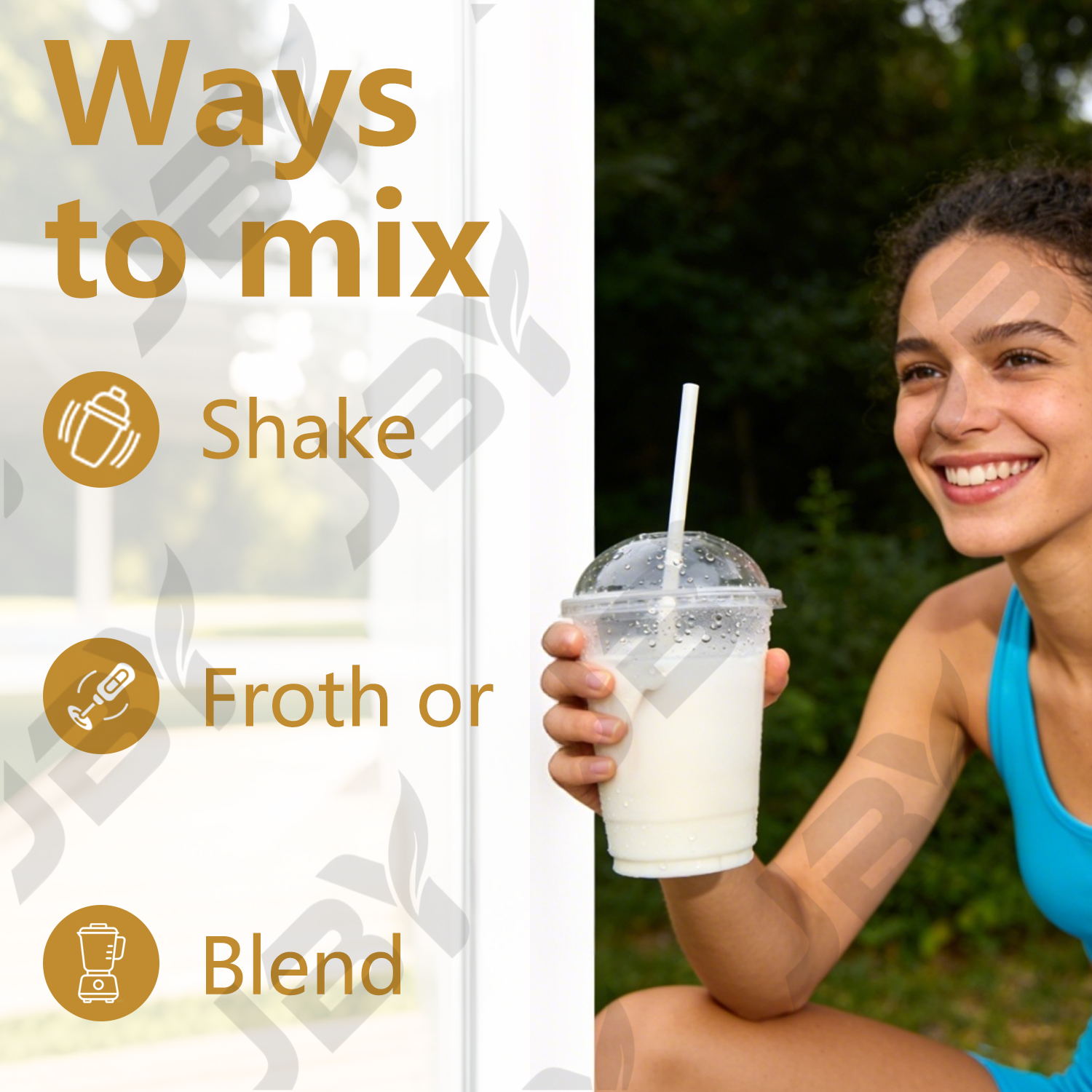 JBY Private Label Clear Protein Powder Coconut Flavor 20g Protein Grass-Fed Free Sugar Clear Whey Isolate Protein Powder