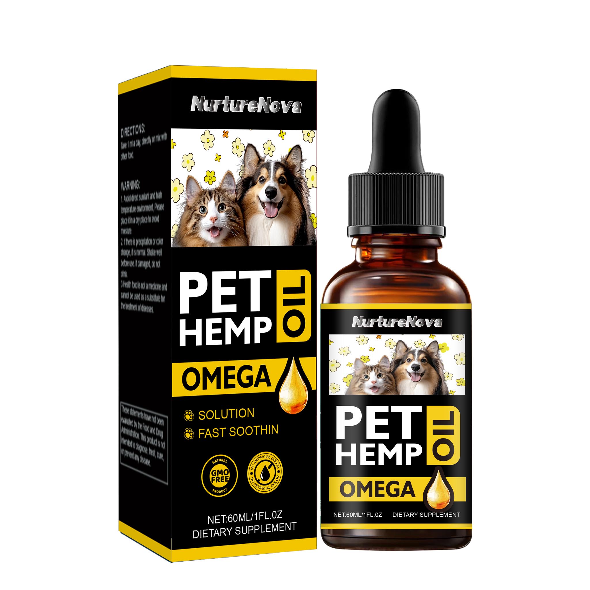 Cross Border Export Of New Products Specifically Designed For Pets, Hemp Oil Oral Drops, Factory Direct Sales From The Source
