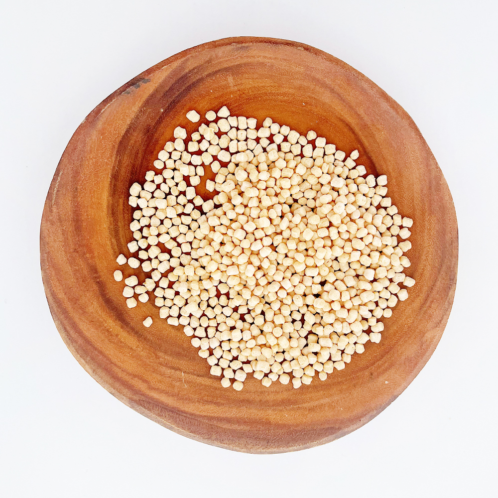 Puffed Pea Protein Granules Food Additive Extrusion Pea Protein Crisps