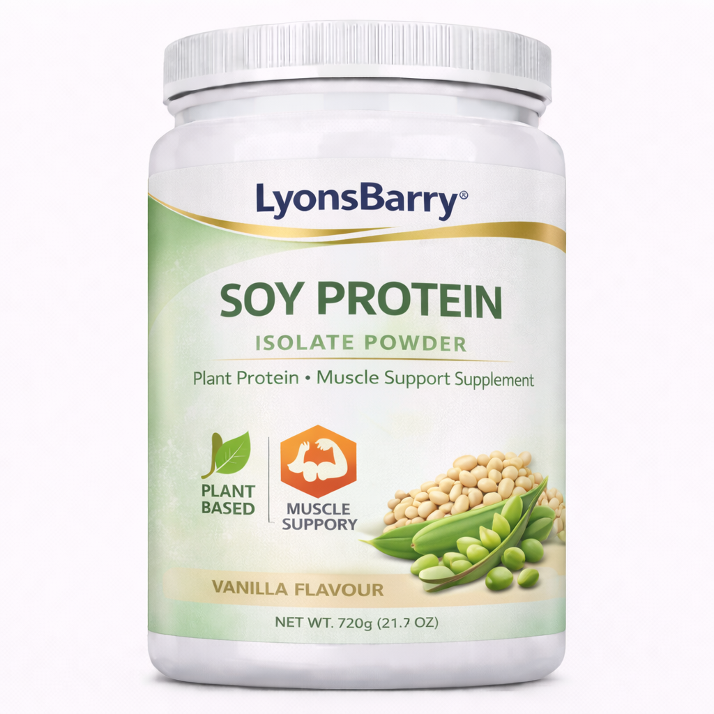 Soy Protein Isolate Powder for Muscle Support, High Protein &amp; Recovery Nutrition