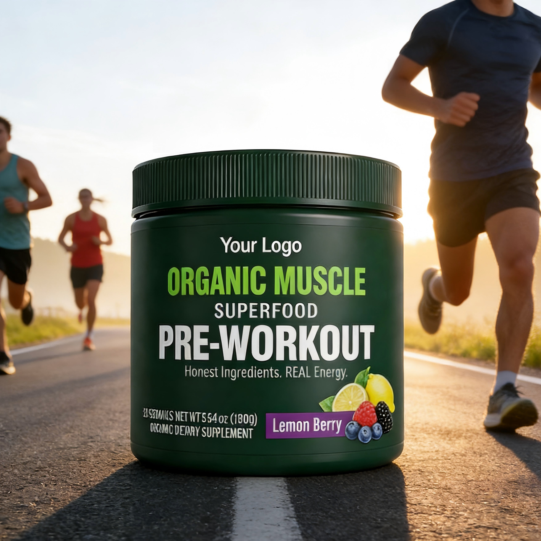 ODM Organic Greens Superfood Powder Plant Extract 10g Protein Enhance Muscle Support Energy Management Gym Pre-Workout
