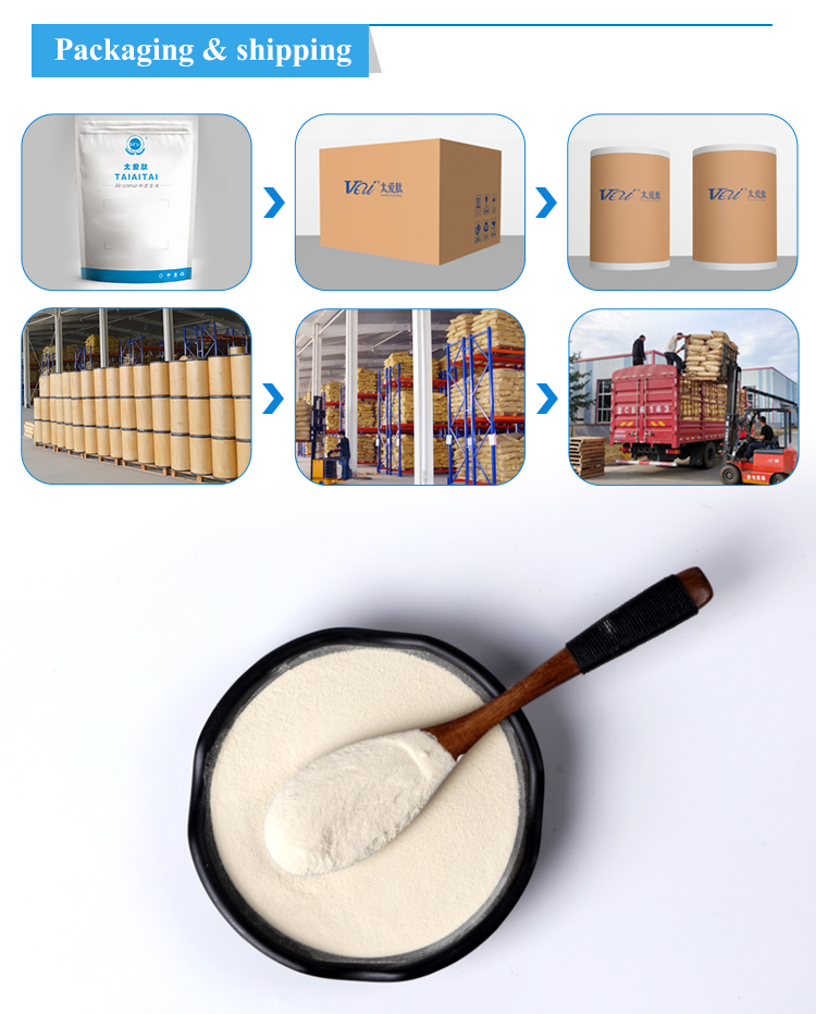Cheap Small Molecule High Plant Protein Vegetable Base Soybean Soy Protein Peptide Raw Powder