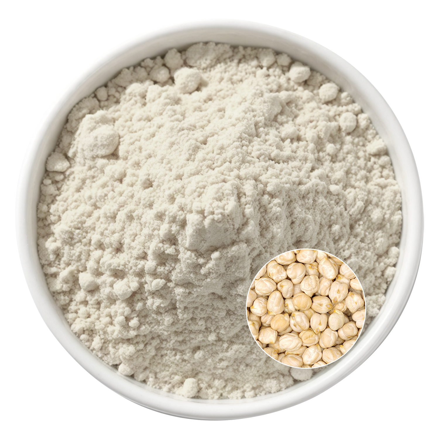 Chickpea Protein Isolate | Cold-Processed From Organic Garbanzo Beans | 80%+ Protein Content