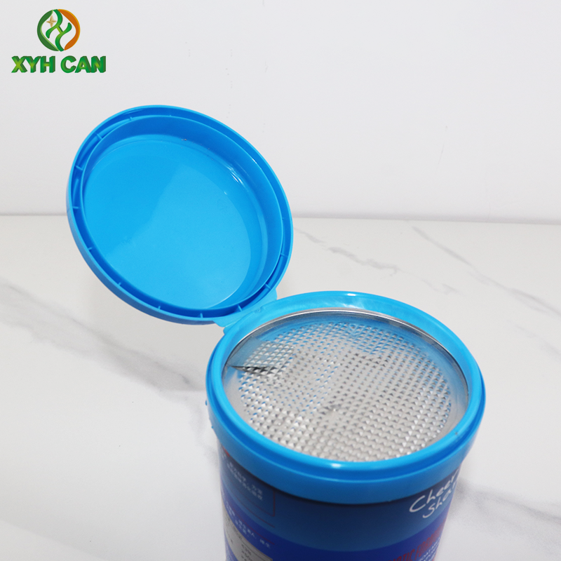 Metal Tin Jars with Lids