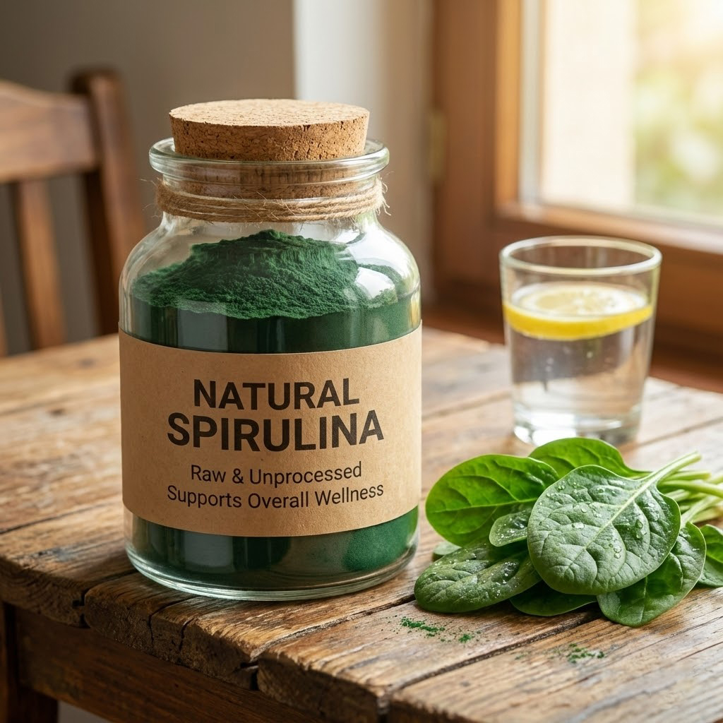 Organic Spirulina Powder Superfood Wholesale Blue Green Algae Protein Rich Vegan Nutritional Supplement Bulk Supply