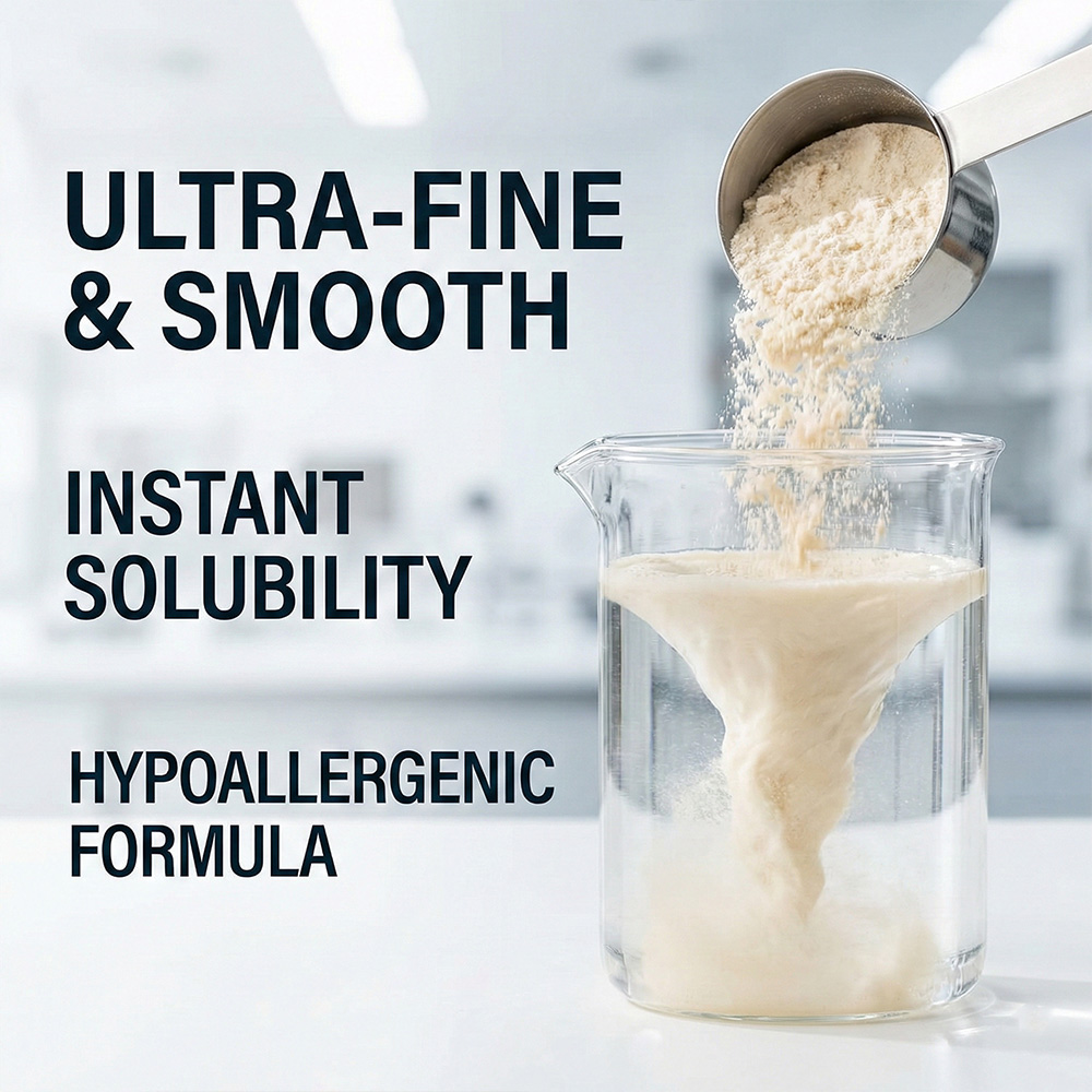 High Purity Natural Rice Protein Extract Powder 1kg 80%-90% Protein Content Water-Soluble Health Food Grade Extraction Planting