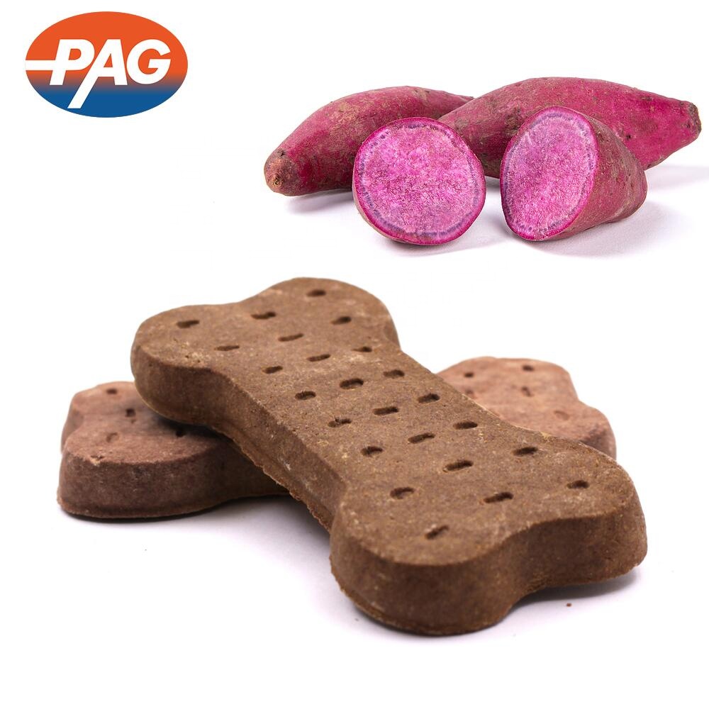 Dog Purple Sweet Potato Biscuits Display