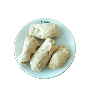 Textured Soy Protein Chunk Vegetable Protein TVP From Shandong