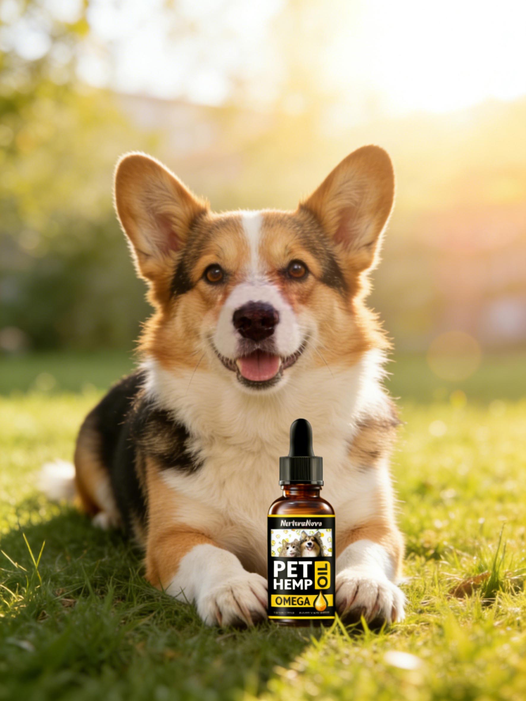 Pet Hemp Oil Drop Detail 5