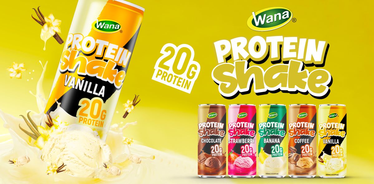 Protein Milk Shake Banner