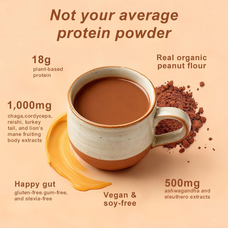 OEM ODM High Quality Vegan Plant Based Protein Powder Supplement Meal Replacement Protein Powder