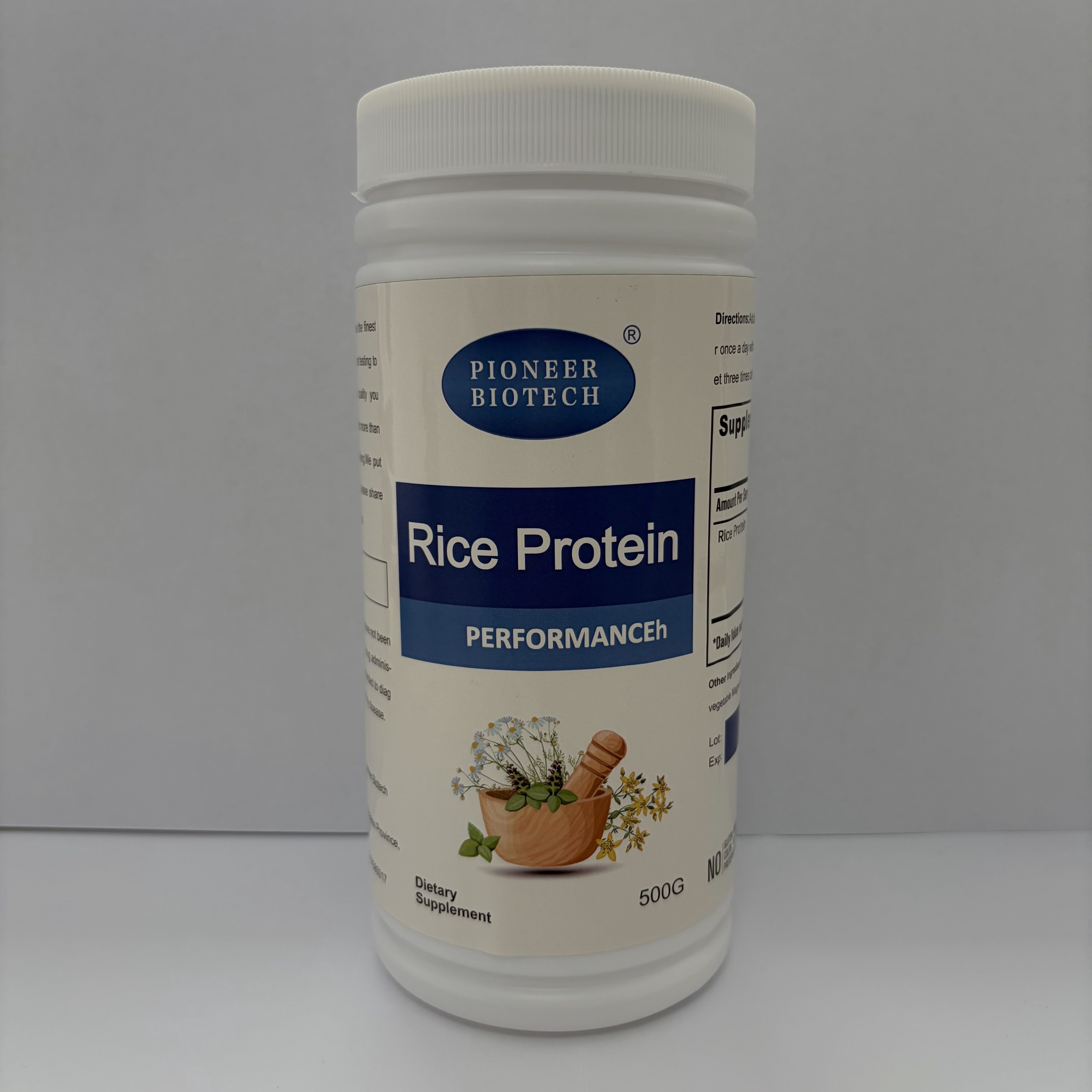 Rice Protein Mixed with Nutritional Ingredients for Healthcare Supplement OEM ODM Service Available