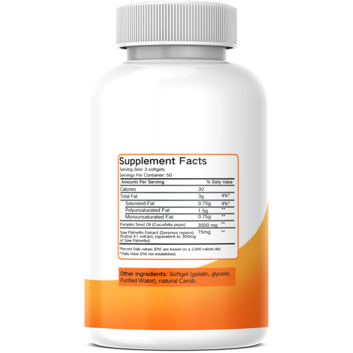 OEM/ODM Factory Wholesale High Quality Pumpkin Seeds Oil Softgel Supplement for Hair &amp; Scalp Health