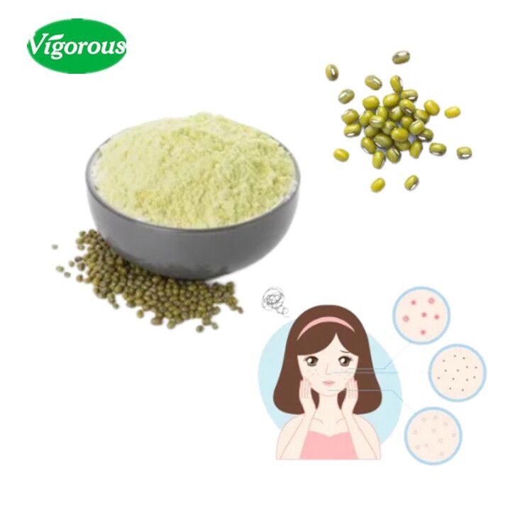 Pure Natural Green Mung Bean Protein Isolate Powder Extract