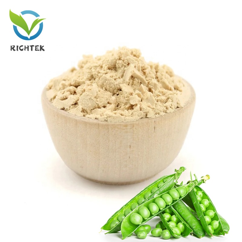 Health Supplement Non-Gmo Nutrition Best Vegan Plant Based 25 Kg Isolate Fermented Wholesale 80% Organic Pea Protein Powder