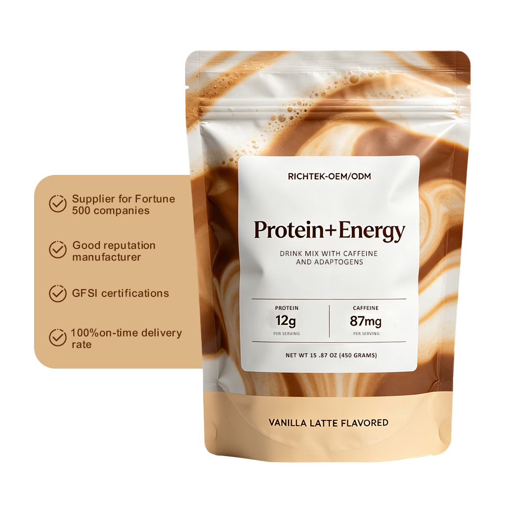 OEM Private Label Plant-Based Protein Powder Energy Support Vegan Protein Powder Supplement Natural Powder