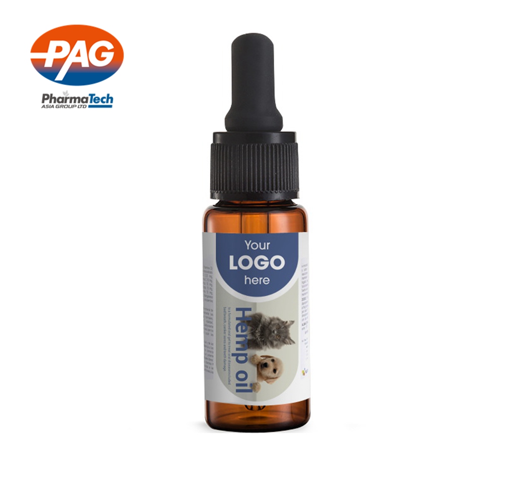 Pet Supplement Pure Hemp Essential Oil Drops Private Label For Sale